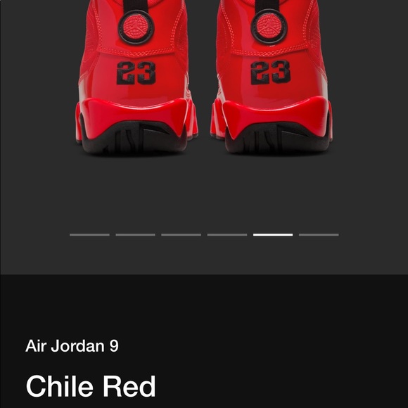Air jordan 9 chili red